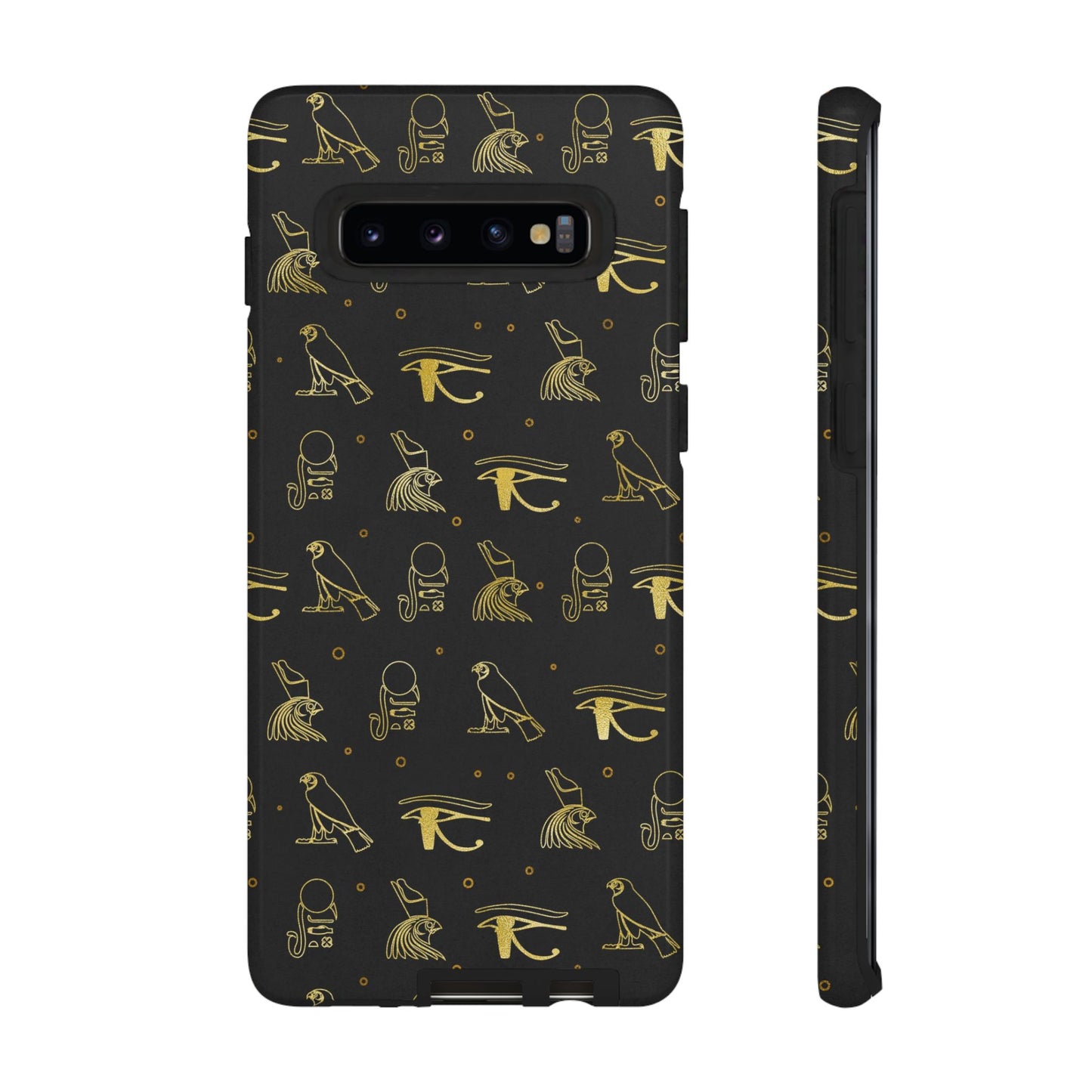 Black Gold Egyptian Samsung Tough Cases | African Samsung Case | Afrocentric Samsung Case | Egyptian Samsung Case