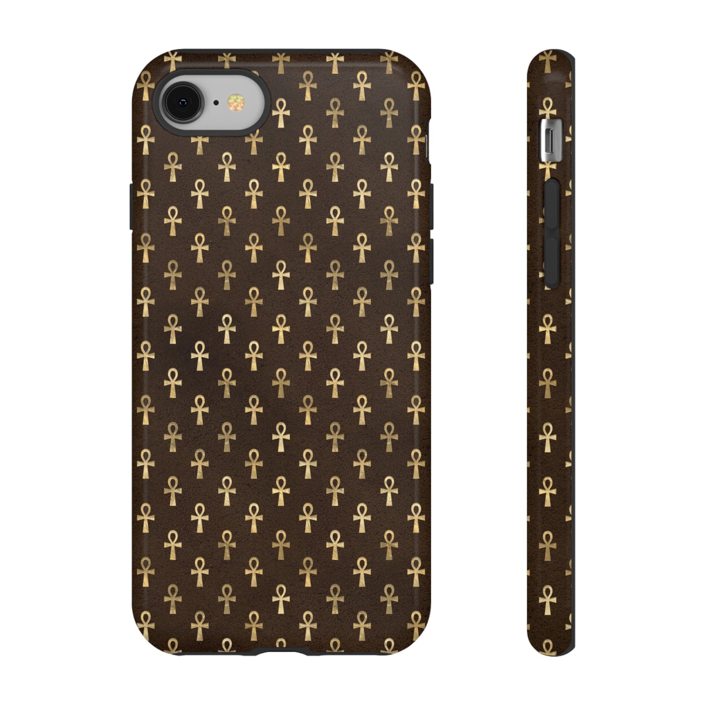 Brown Ankh iPhone Tough Cases | Egyptian iPhone Case | Ankh iPhone Case