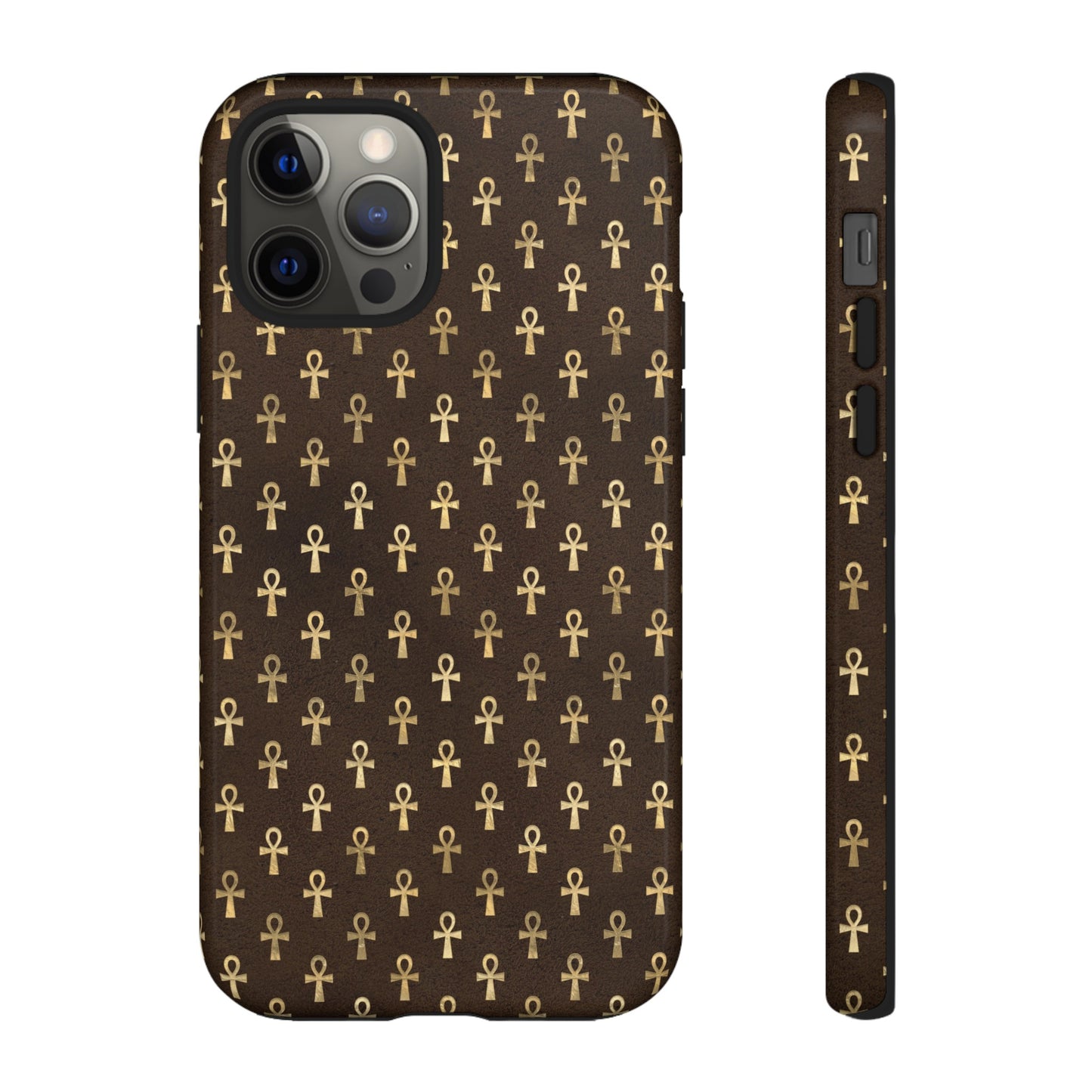 Brown Ankh iPhone Tough Cases | Egyptian iPhone Case | Ankh iPhone Case