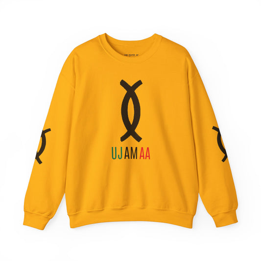 Ujamaa Kwanzaa Symbol Crewneck Sweatshirt