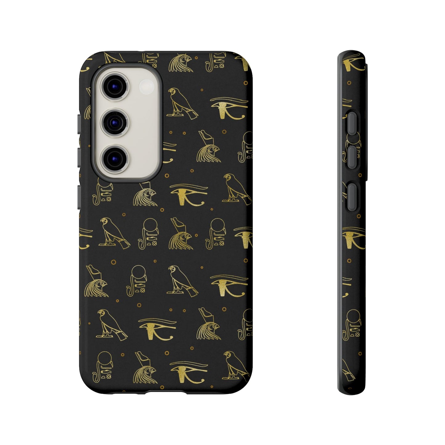 Black Gold Egyptian Samsung Tough Cases | African Samsung Case | Afrocentric Samsung Case | Egyptian Samsung Case