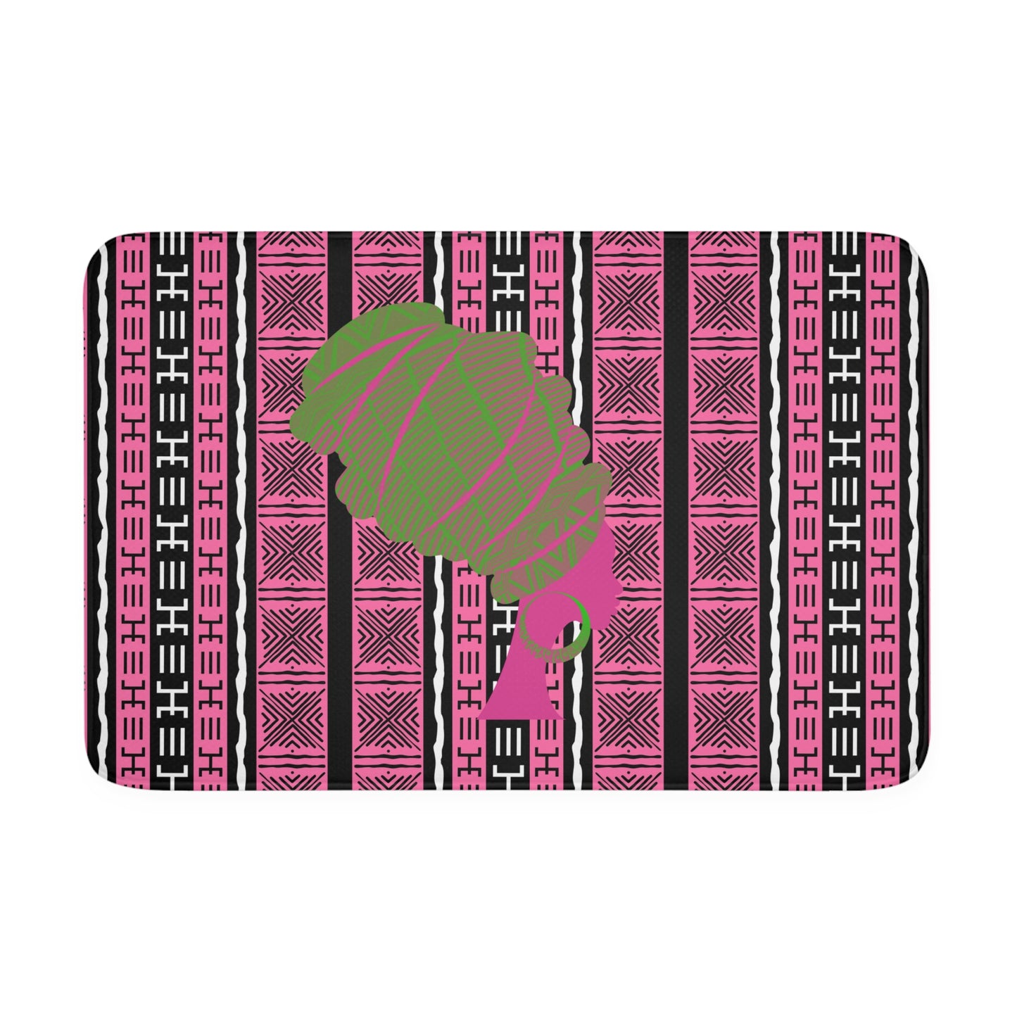 Pink Queen Memory Foam Bath Mat