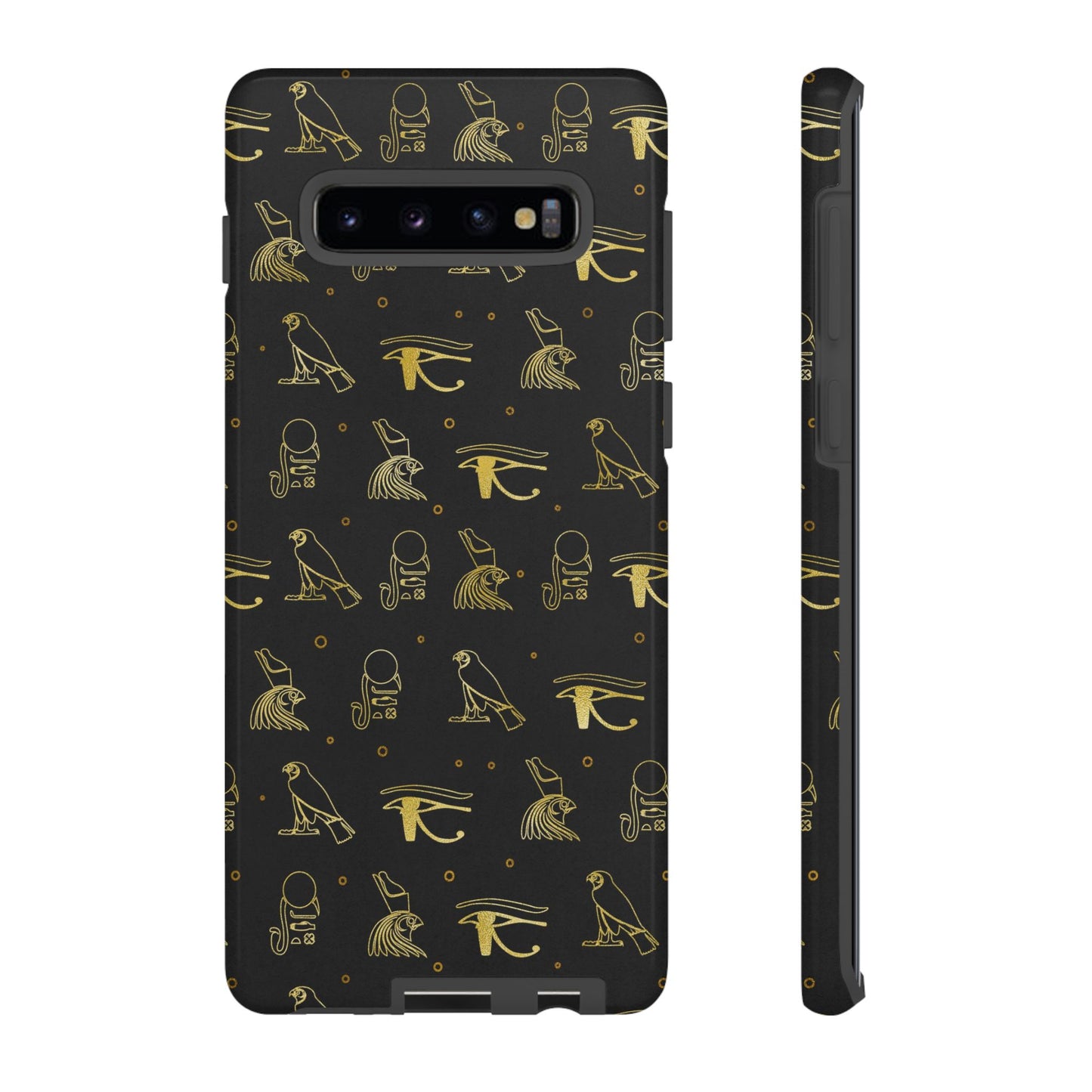Black Gold Egyptian Samsung Tough Cases | African Samsung Case | Afrocentric Samsung Case | Egyptian Samsung Case