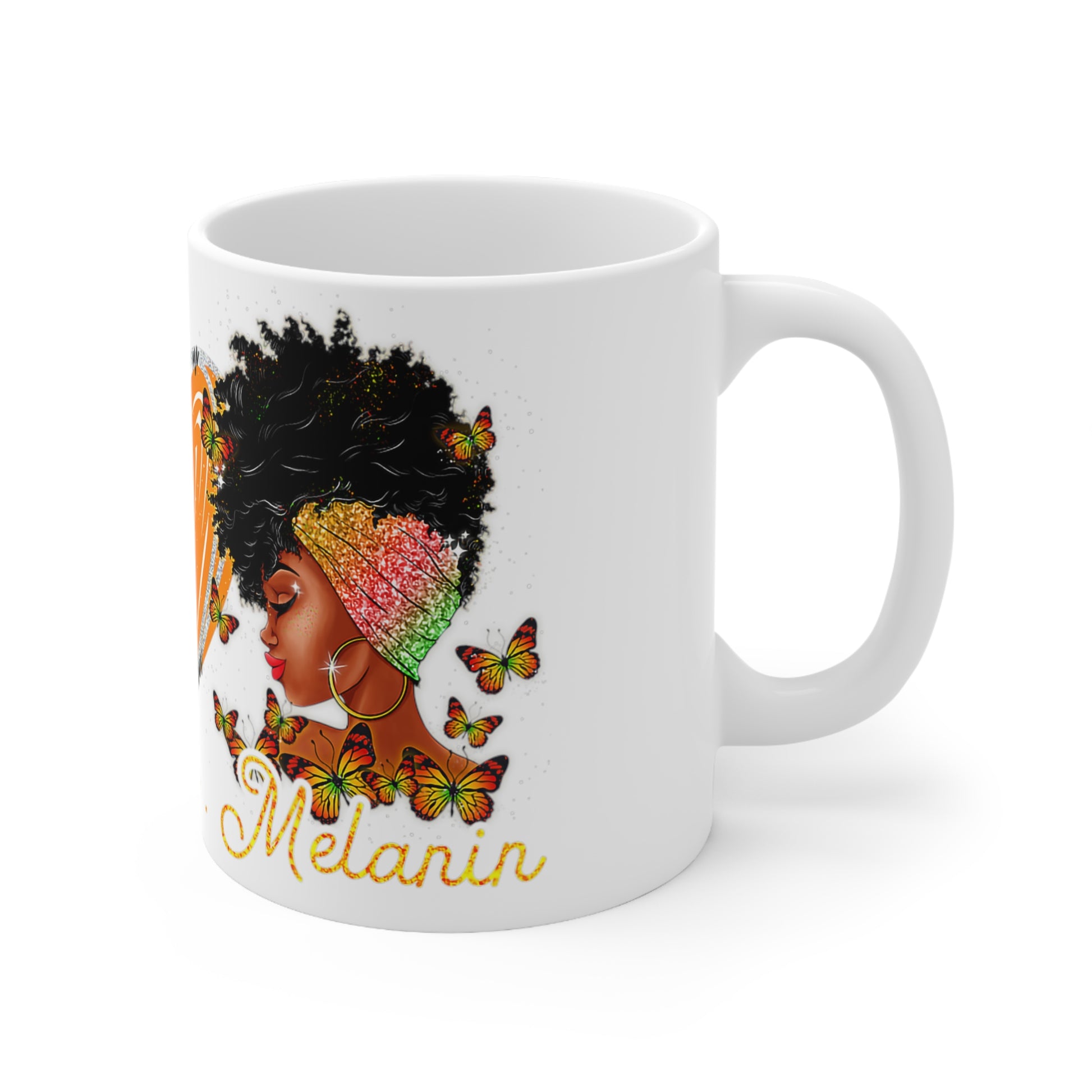 Peace, Love, Melanin Mug, 11oz