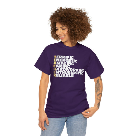 Teacher Heavy Cotton Tee