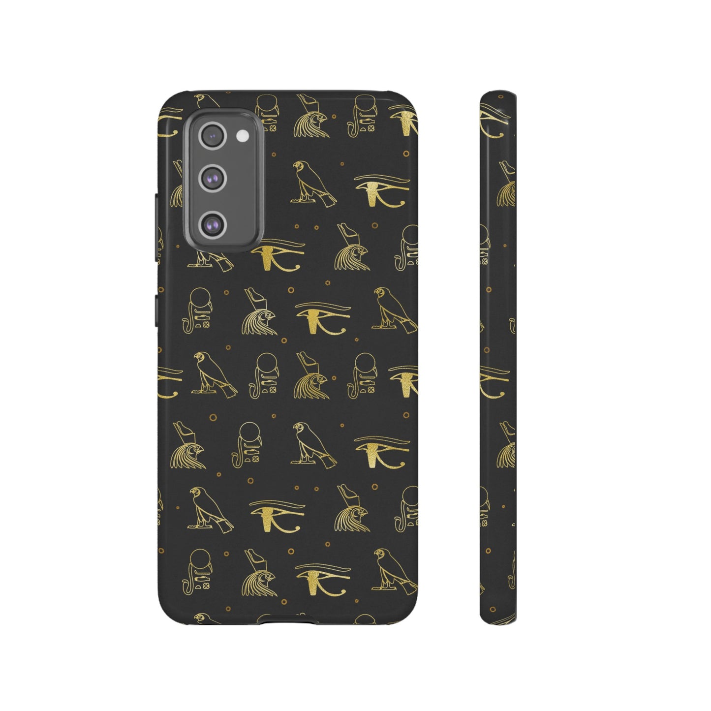 Black Gold Egyptian Samsung Tough Cases | African Samsung Case | Afrocentric Samsung Case | Egyptian Samsung Case