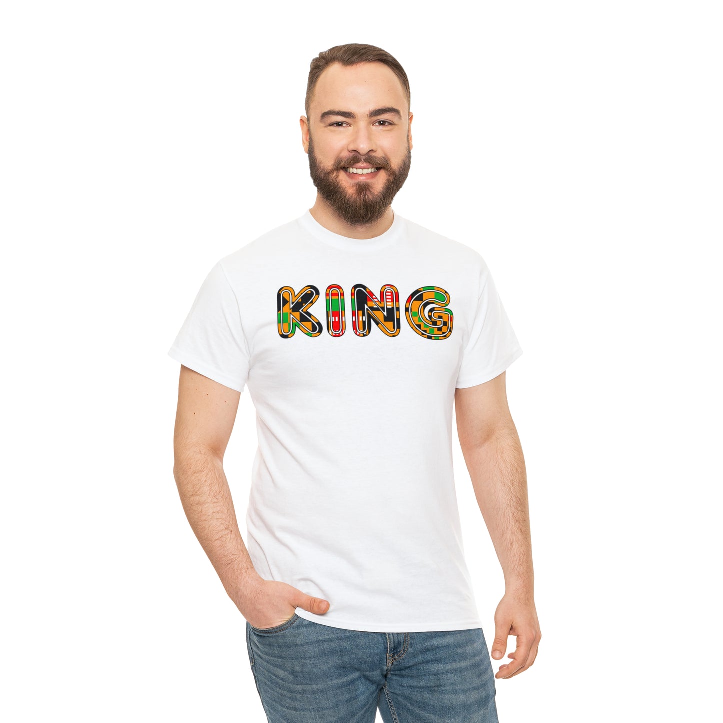 Kente King Cotton Tee