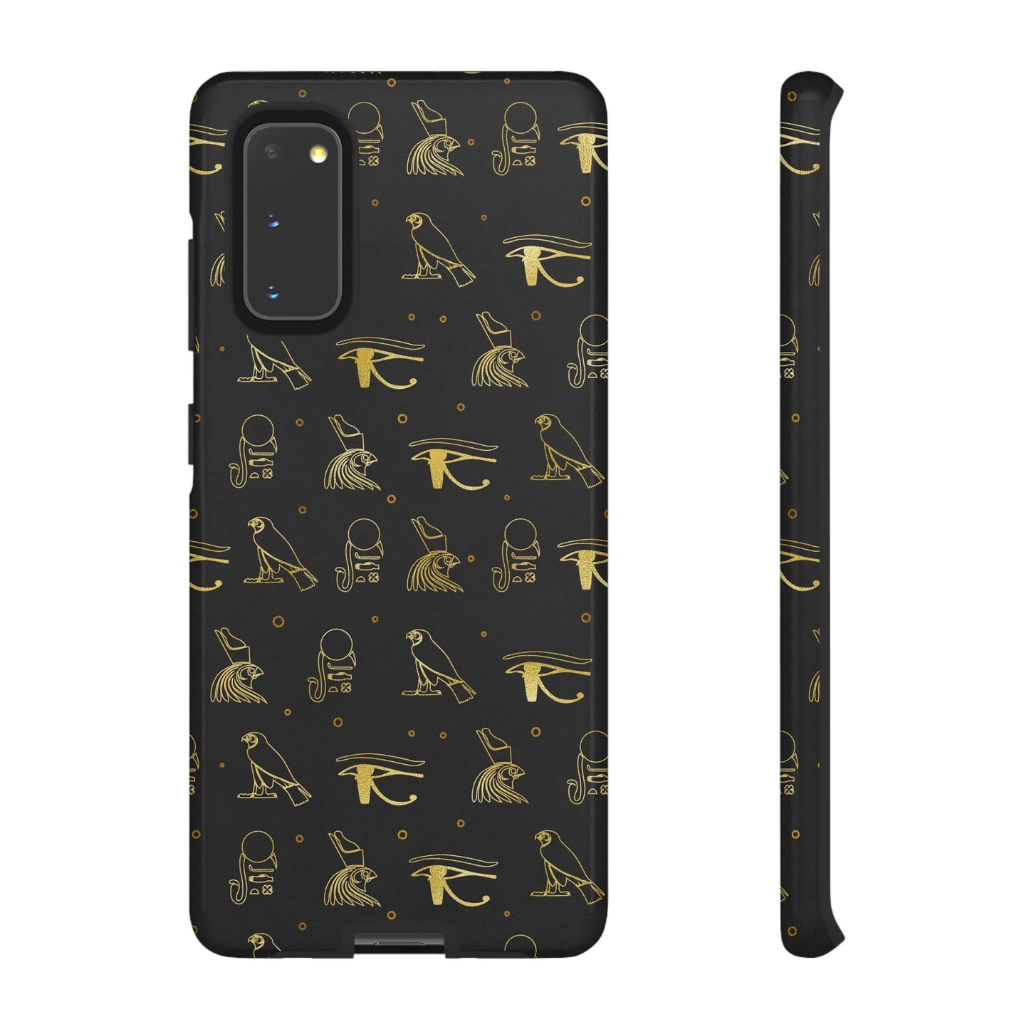 Black Gold Egyptian Samsung Tough Cases | African Samsung Case | Afrocentric Samsung Case | Egyptian Samsung Case