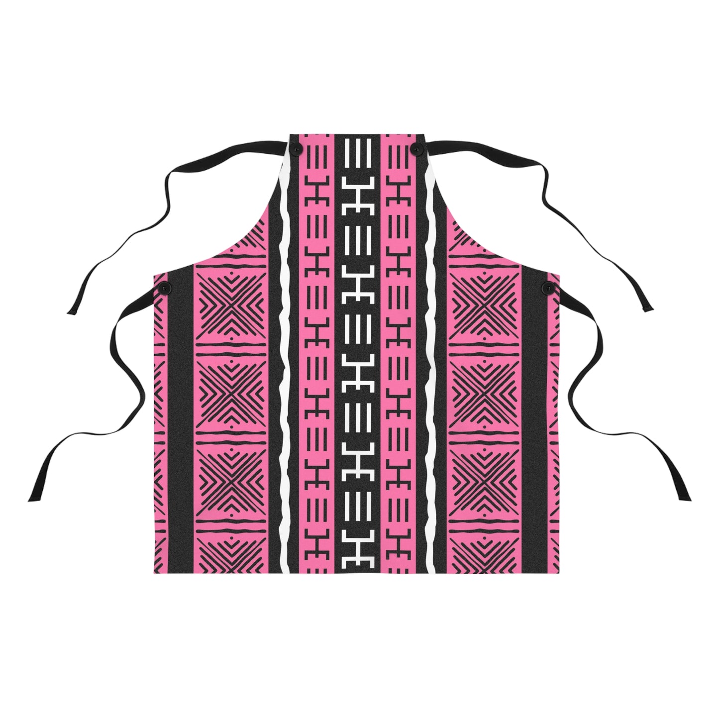 Pink Mudcloth Apron