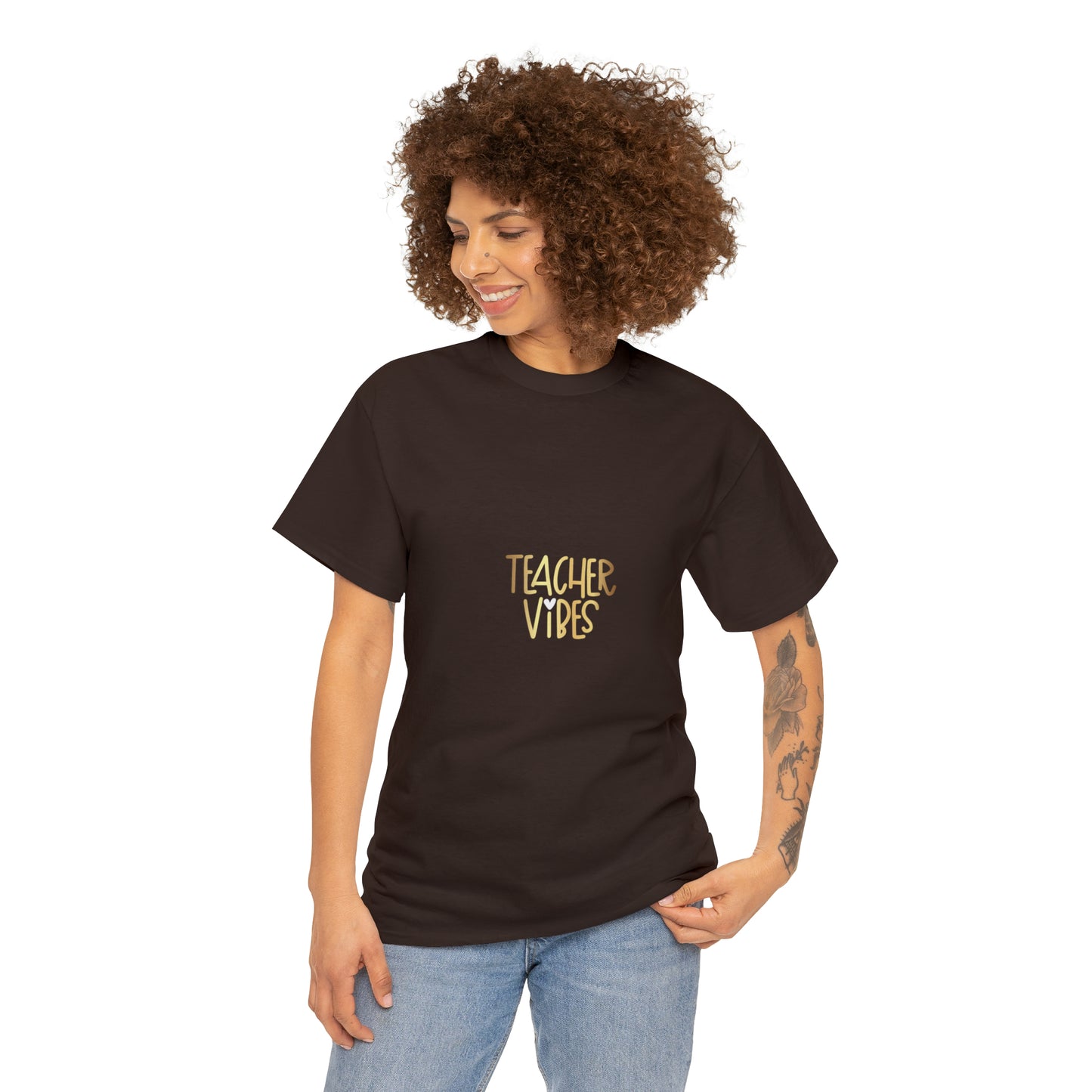 Teacher Vibes Unisex Heavy Cotton Tee