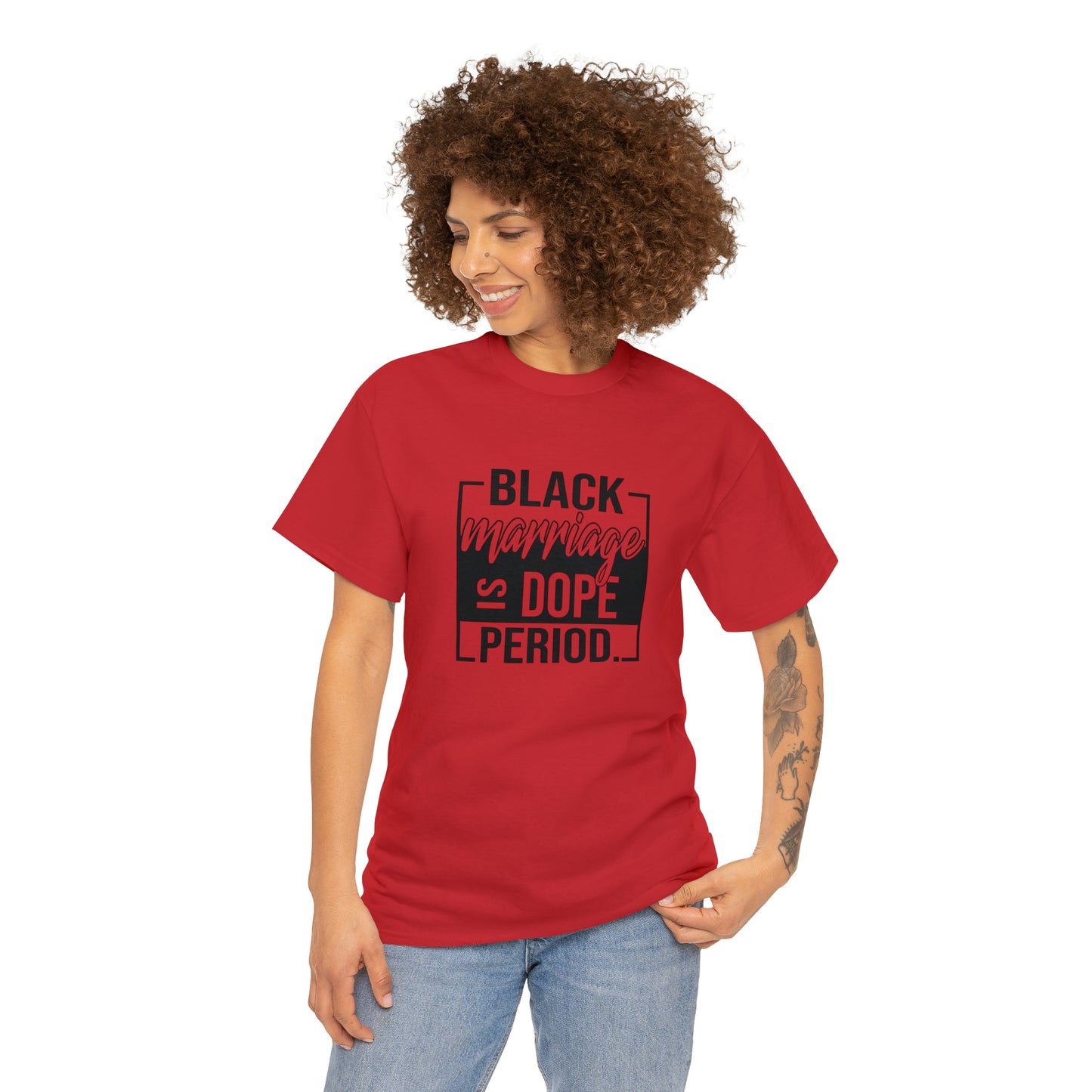 Black Marriage is Dope Cotton Tee