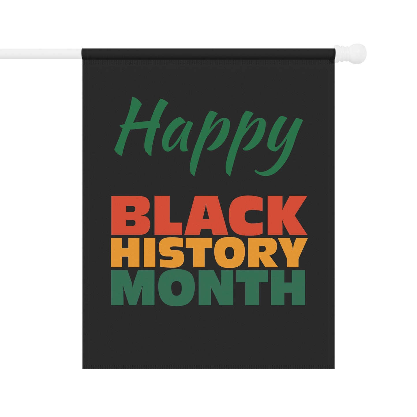 Happy Black History Month Garden & House Banner, Black History Gifts