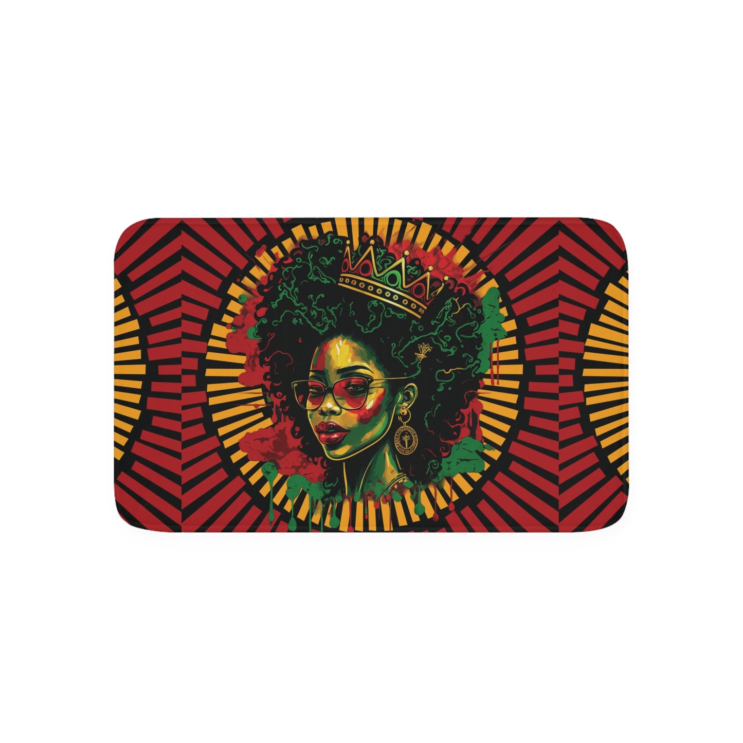 RBG Queen Memory Foam Bath Mat