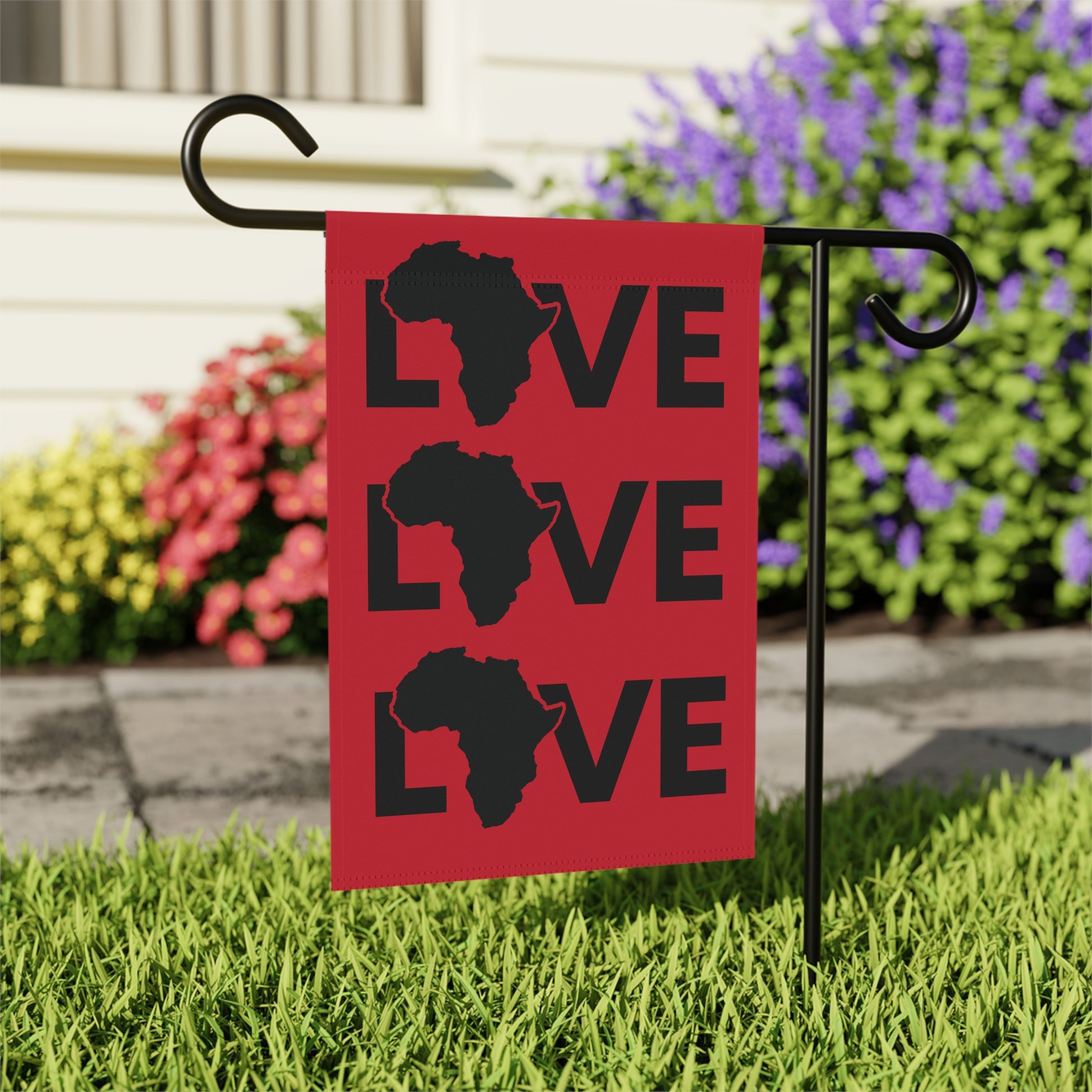 Africa Love Garden & House Banner