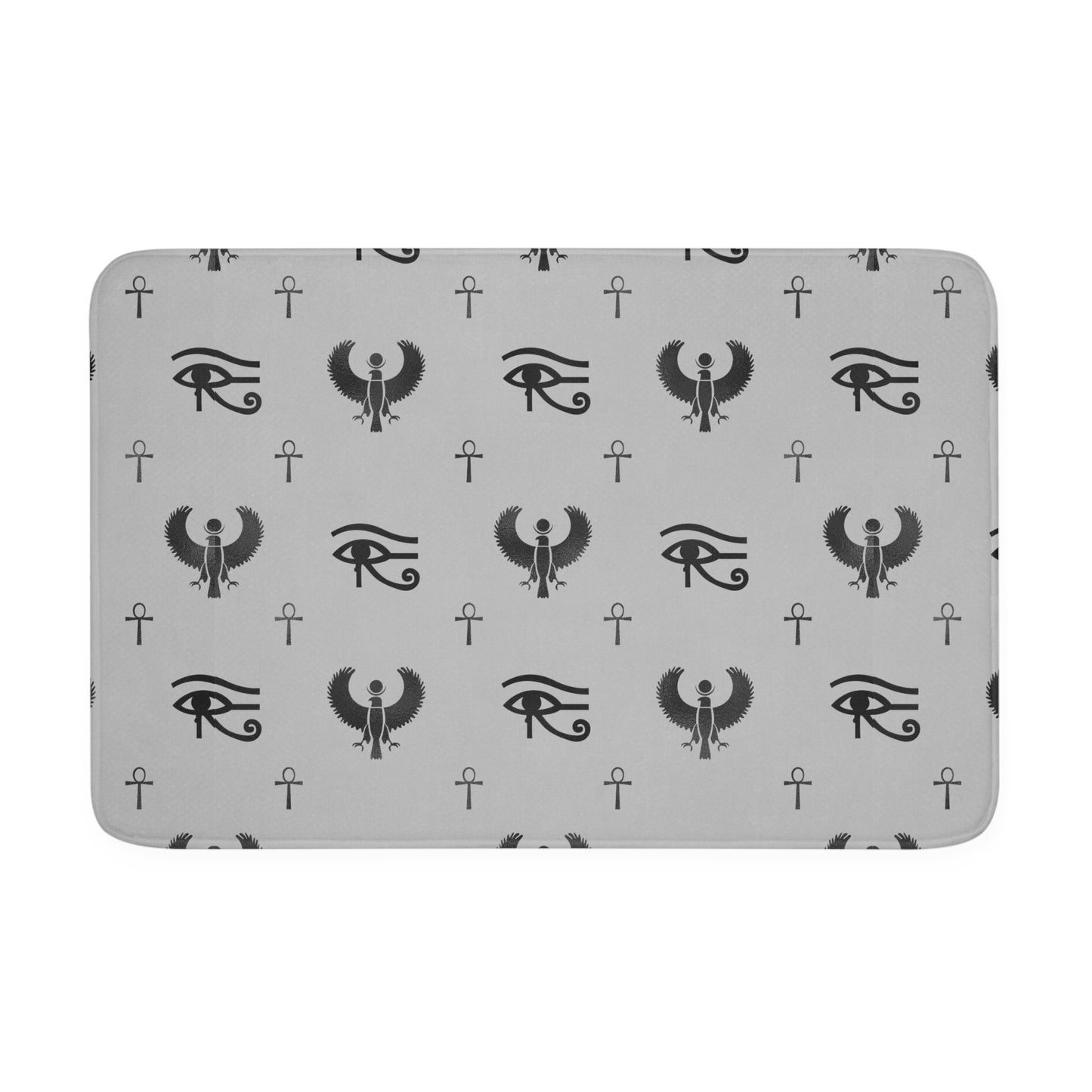 Grey Egyptian Memory Foam Bath Mat