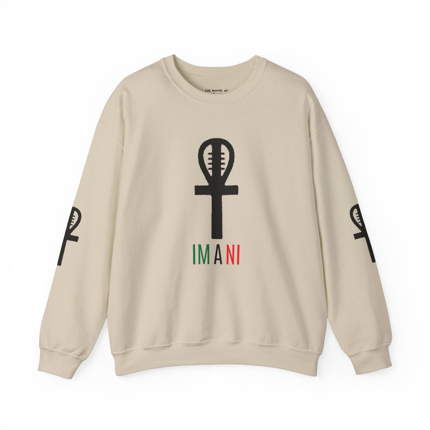 Imani Kwanzaa Symbol Crewneck Sweatshirt