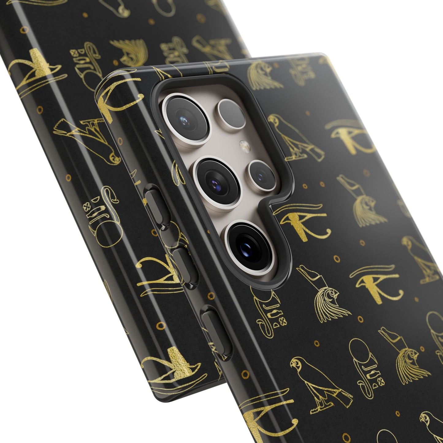 Black Gold Egyptian Samsung Tough Cases | African Samsung Case | Afrocentric Samsung Case | Egyptian Samsung Case
