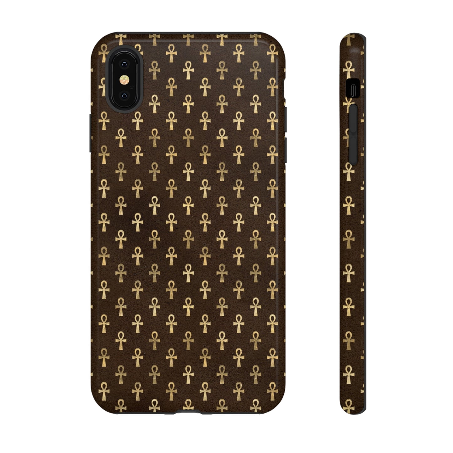 Brown Ankh iPhone Tough Cases | Egyptian iPhone Case | Ankh iPhone Case