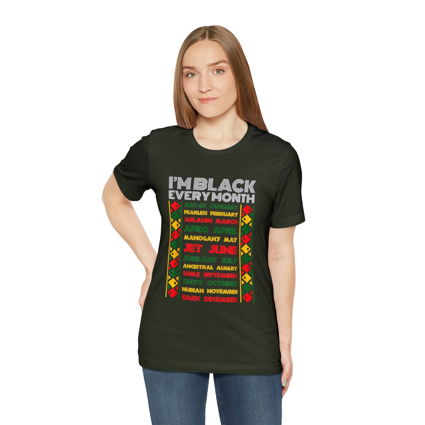 IM BLACK 365  Short Sleeve Tee
