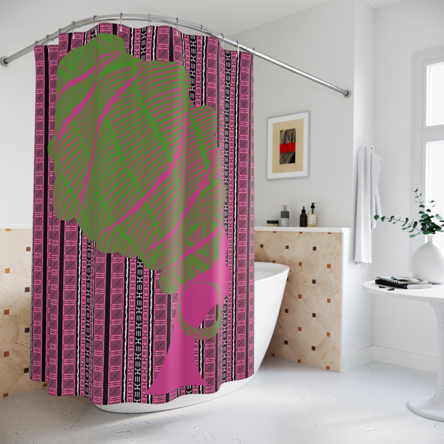 Pink Queen Shower Curtain