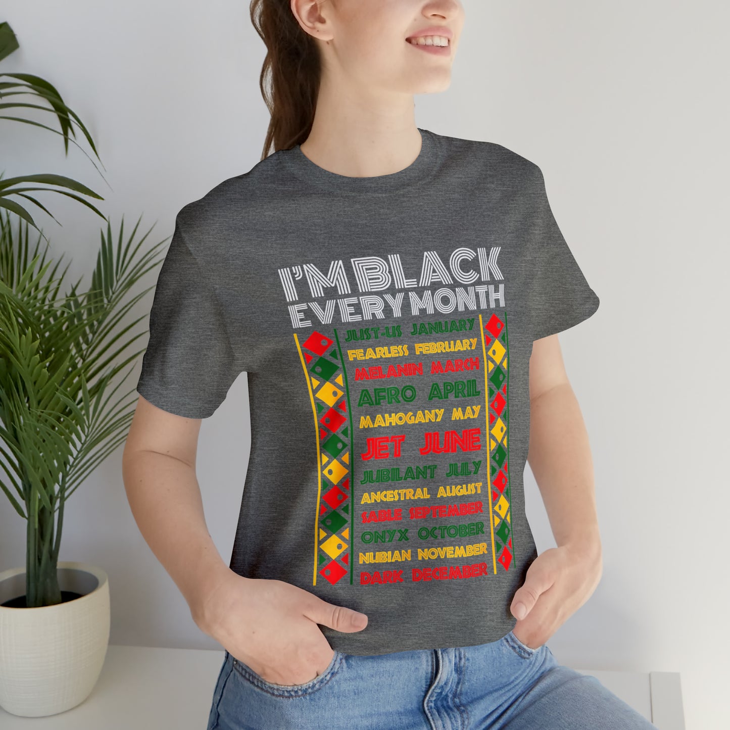 IM BLACK 365  Short Sleeve Tee
