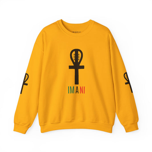 Imani Kwanzaa Symbol Crewneck Sweatshirt