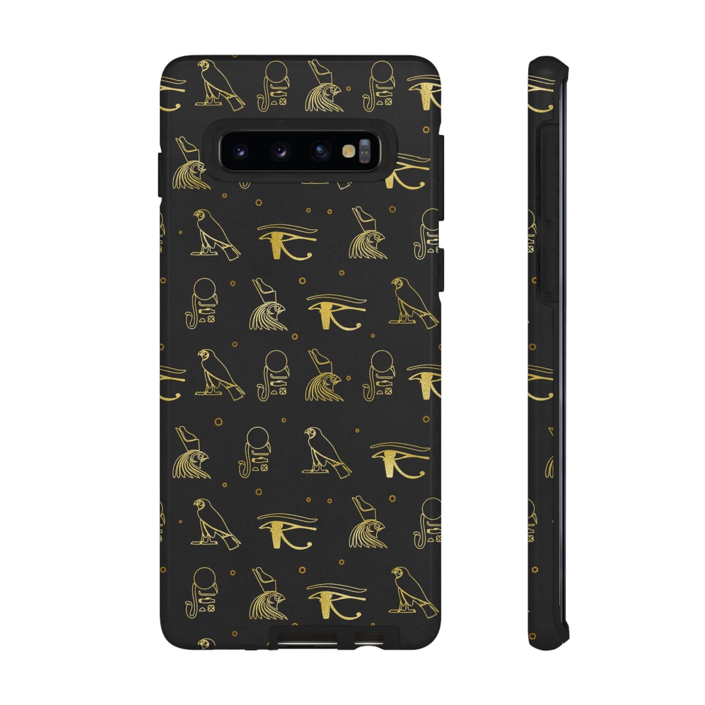 Black Gold Egyptian Samsung Tough Cases | African Samsung Case | Afrocentric Samsung Case | Egyptian Samsung Case