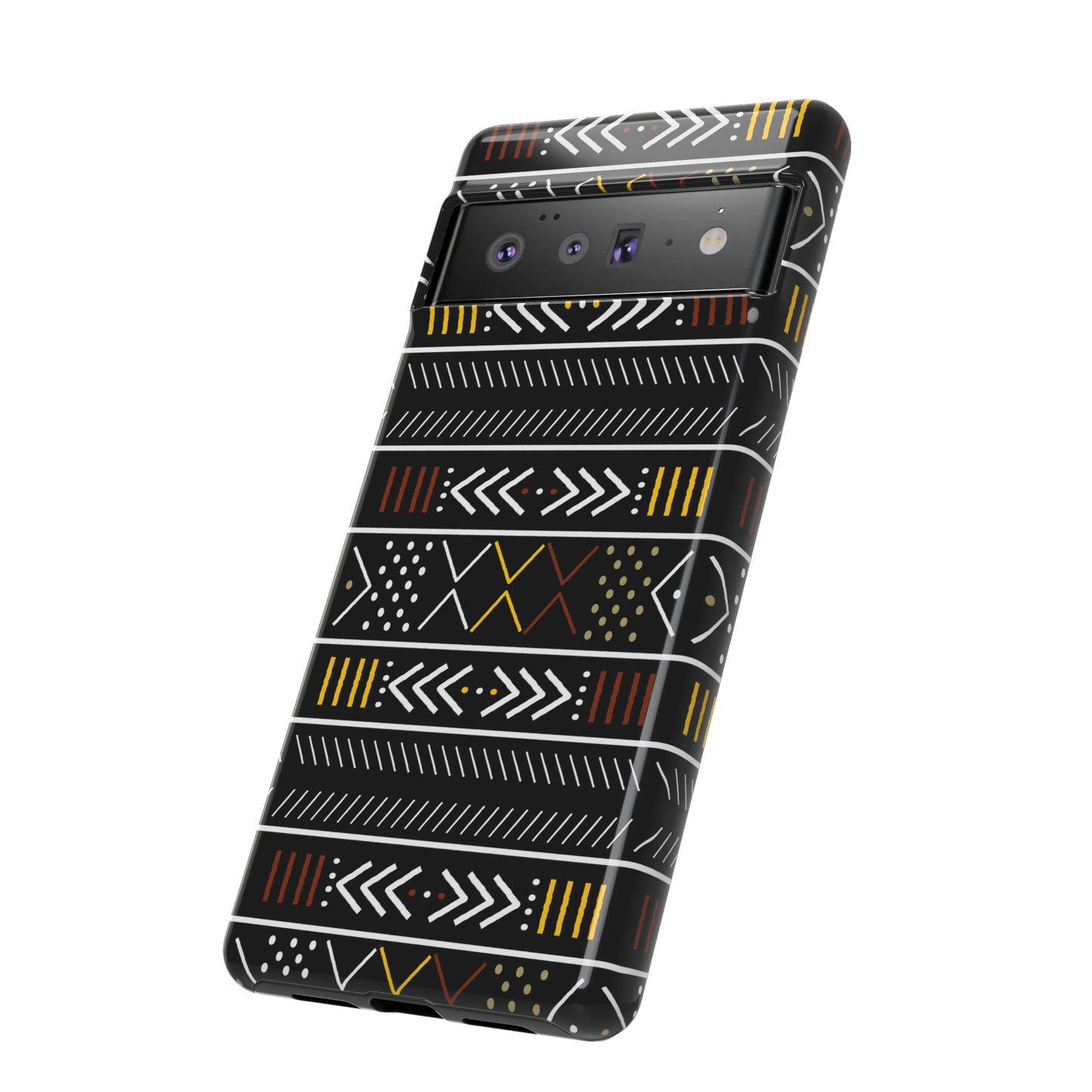 Mudcloth Google Pixel Tough Cases | African Google Pixel Case | Afrocentric Google Pixel Case