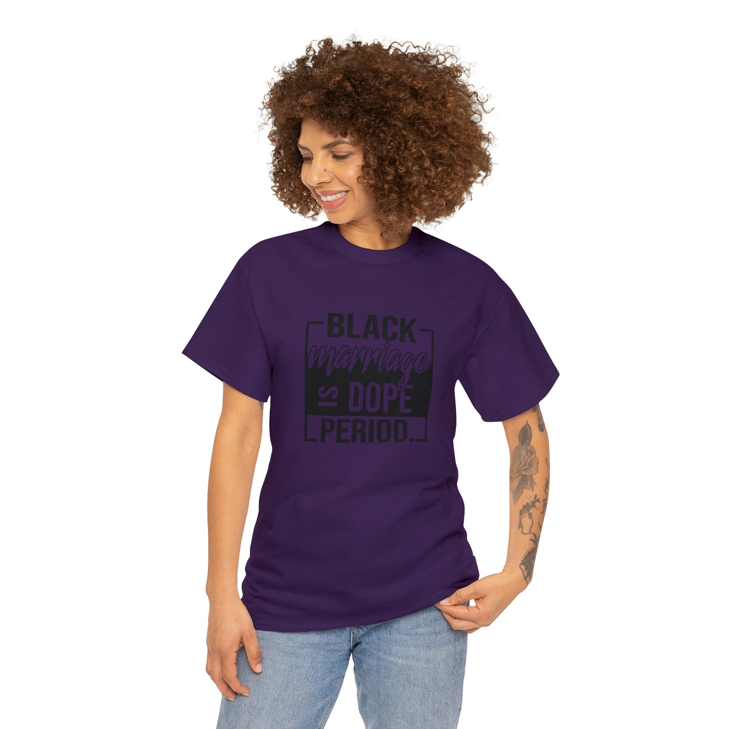 Black Marriage is Dope Cotton Tee