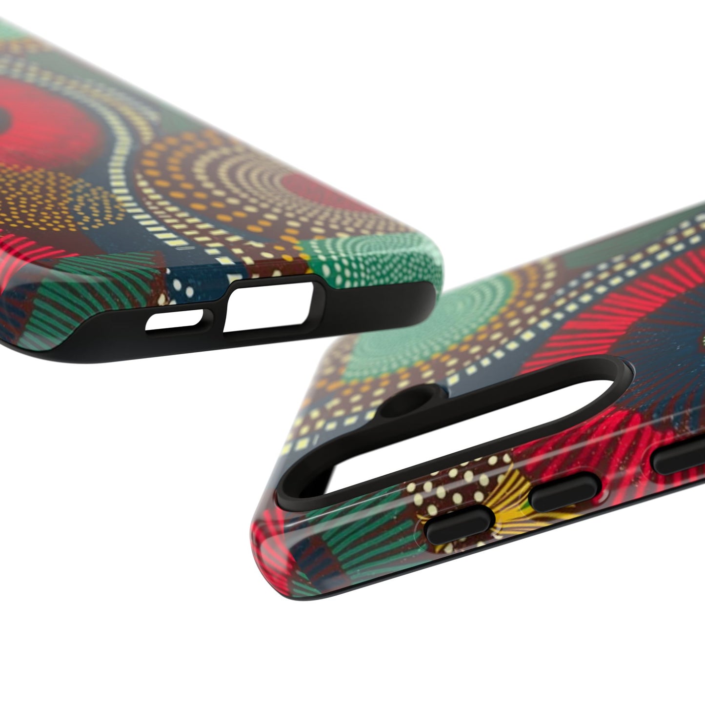 Ankara Pattern Phone Case, Stylish Mobile Cover, Unique Gift for Tech Lovers, Modern Design, Holiday Present