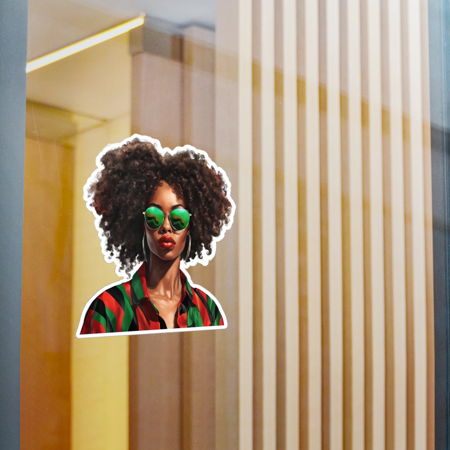 Juneteenth Queen Kiss-Cut Vinyl Decals