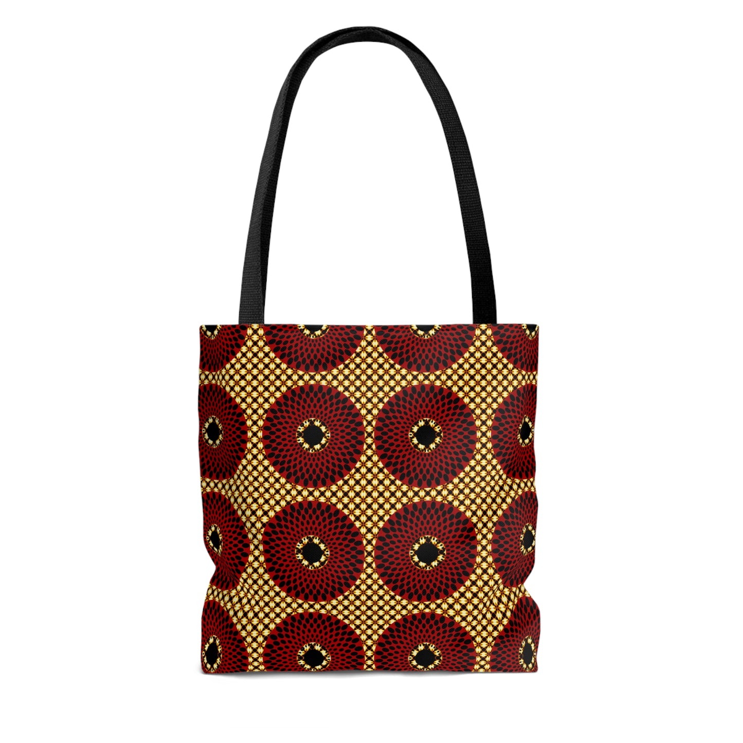 Ankara Circles Tote Bag
