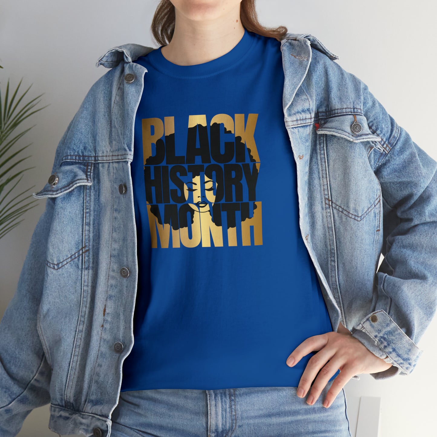 Black History Month Cotton Tee