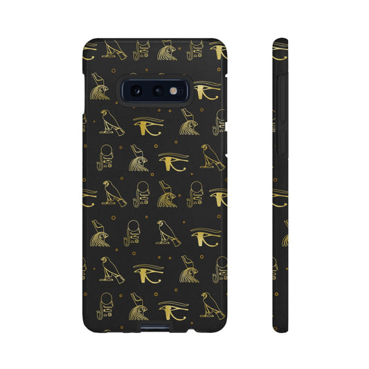 Black Gold Egyptian Samsung Tough Cases | African Samsung Case | Afrocentric Samsung Case | Egyptian Samsung Case