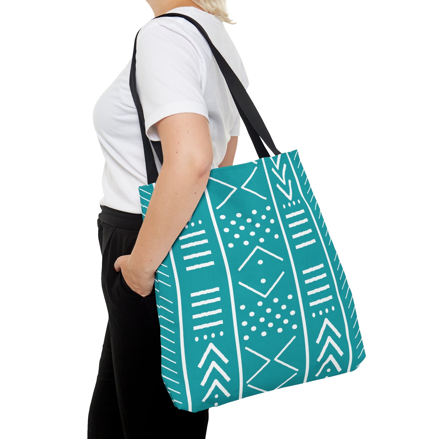 Teal Tote Bag