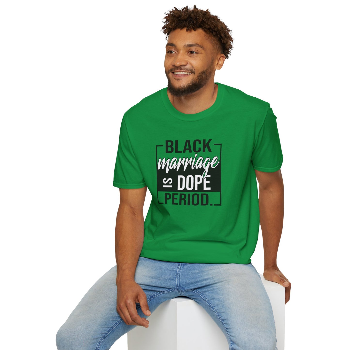 Black Marriage is Dope Unisex Soft T-Shirt