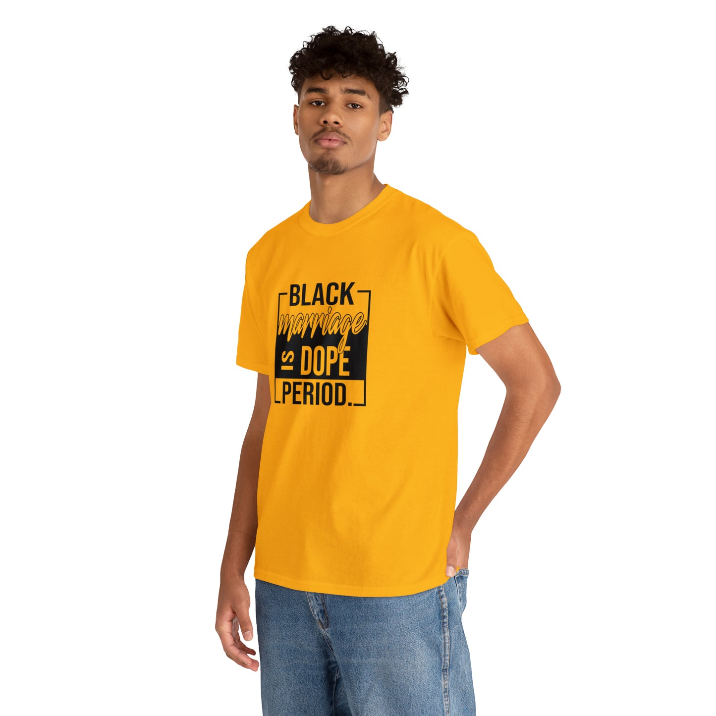 Black Marriage is Dope Cotton Tee