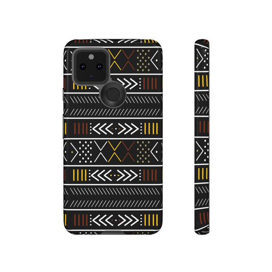 Mudcloth Google Pixel Tough Cases | African Google Pixel Case | Afrocentric Google Pixel Case