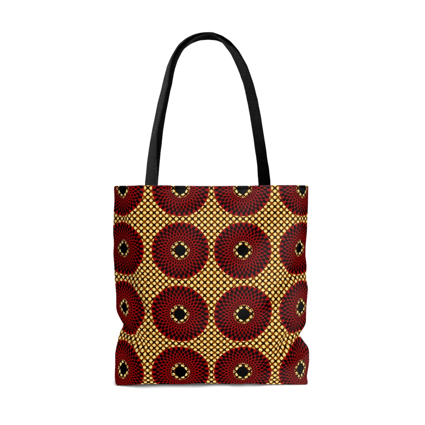 Ankara Circles Tote Bag