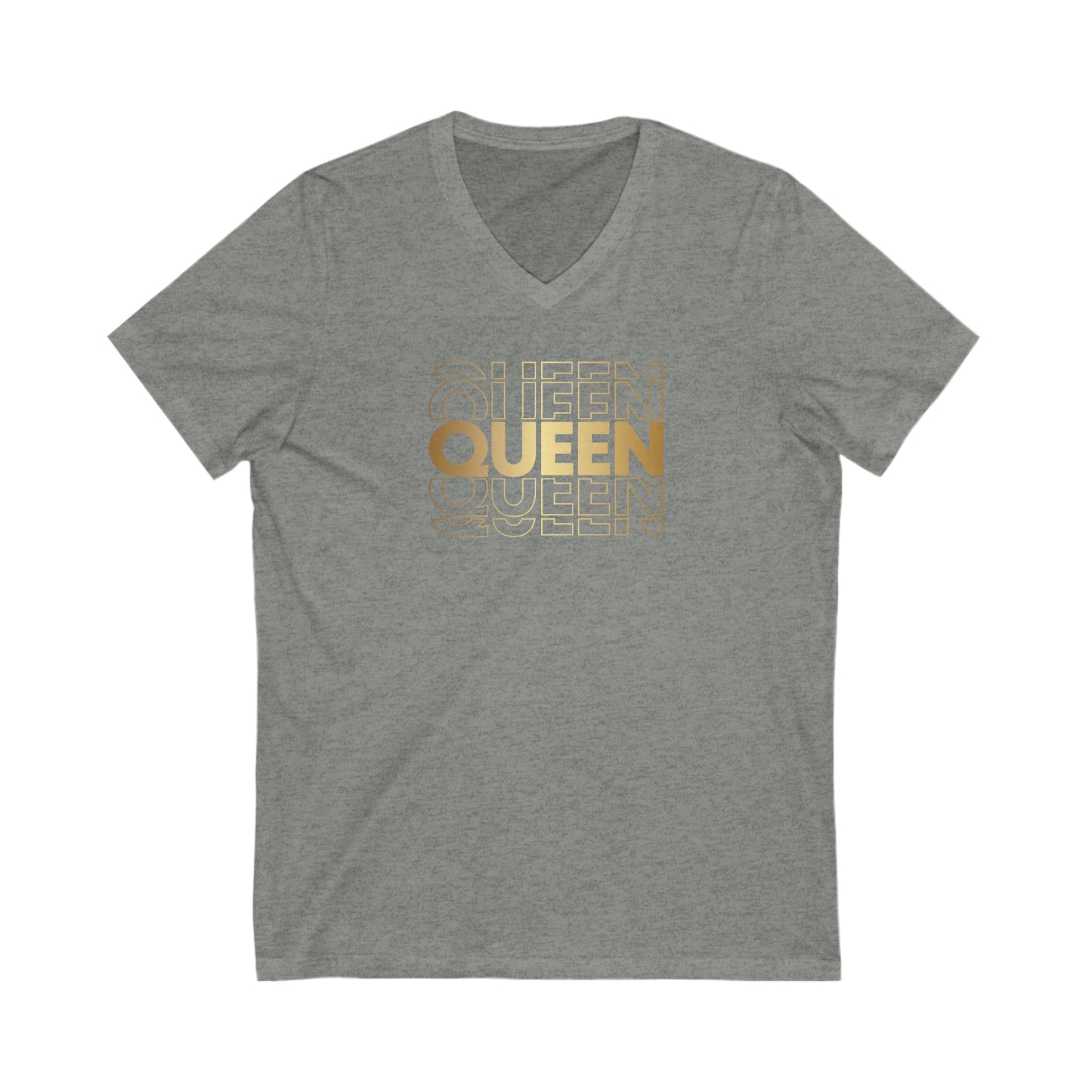 Queen Jersey V-Neck Tee