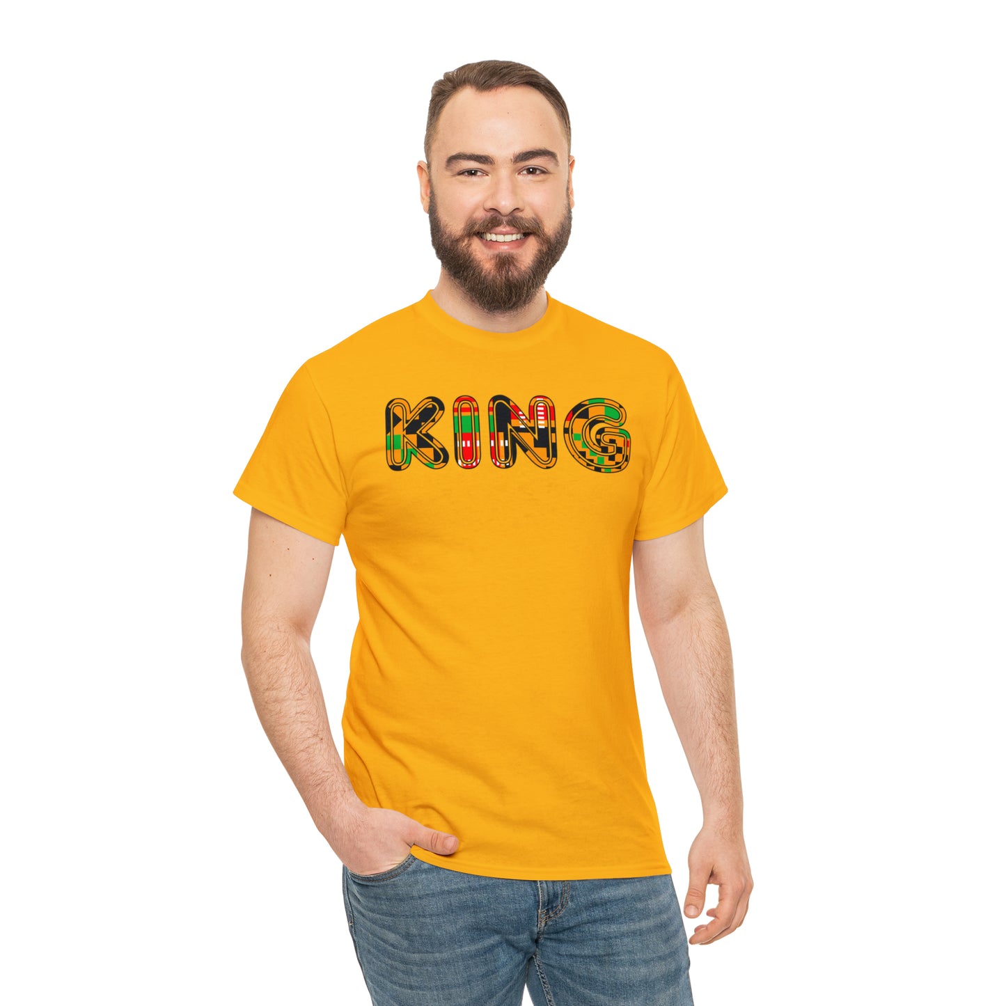 Kente King Cotton Tee