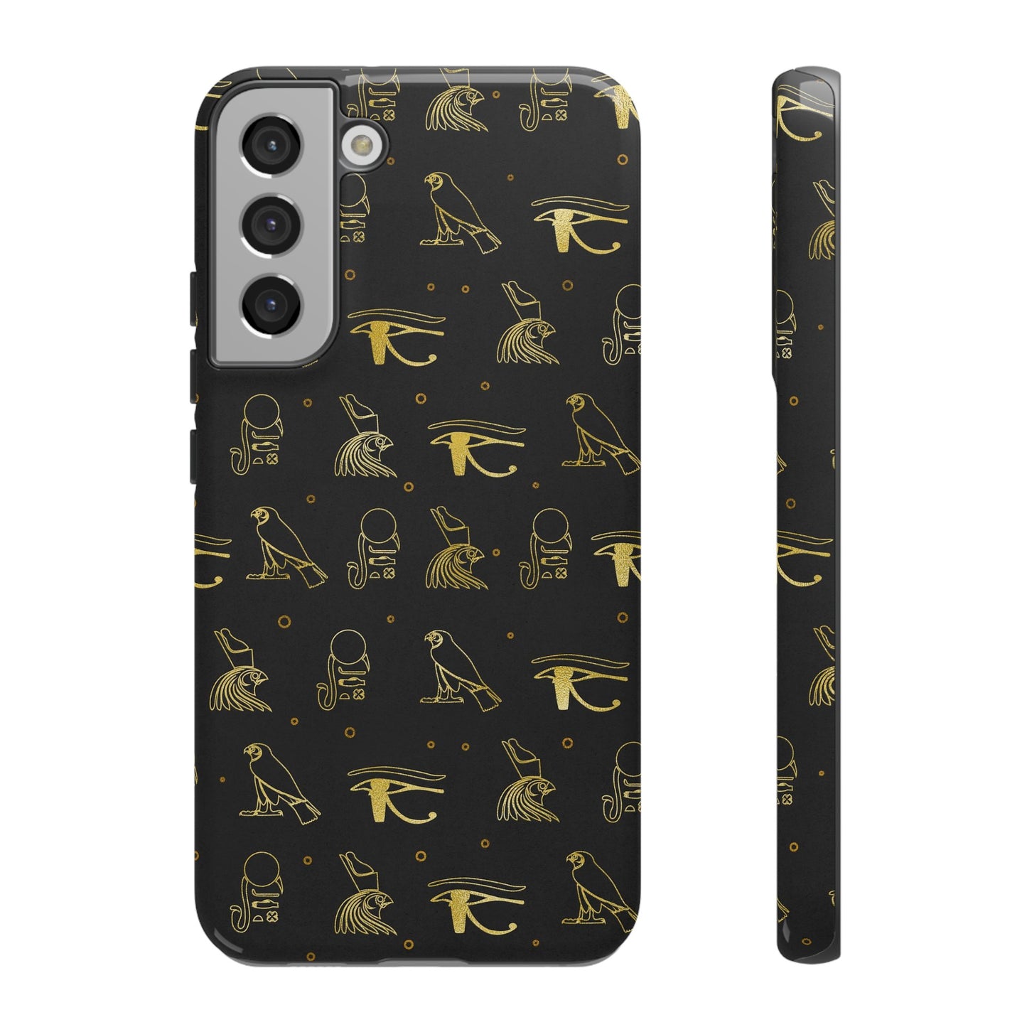Black Gold Egyptian Samsung Tough Cases | African Samsung Case | Afrocentric Samsung Case | Egyptian Samsung Case