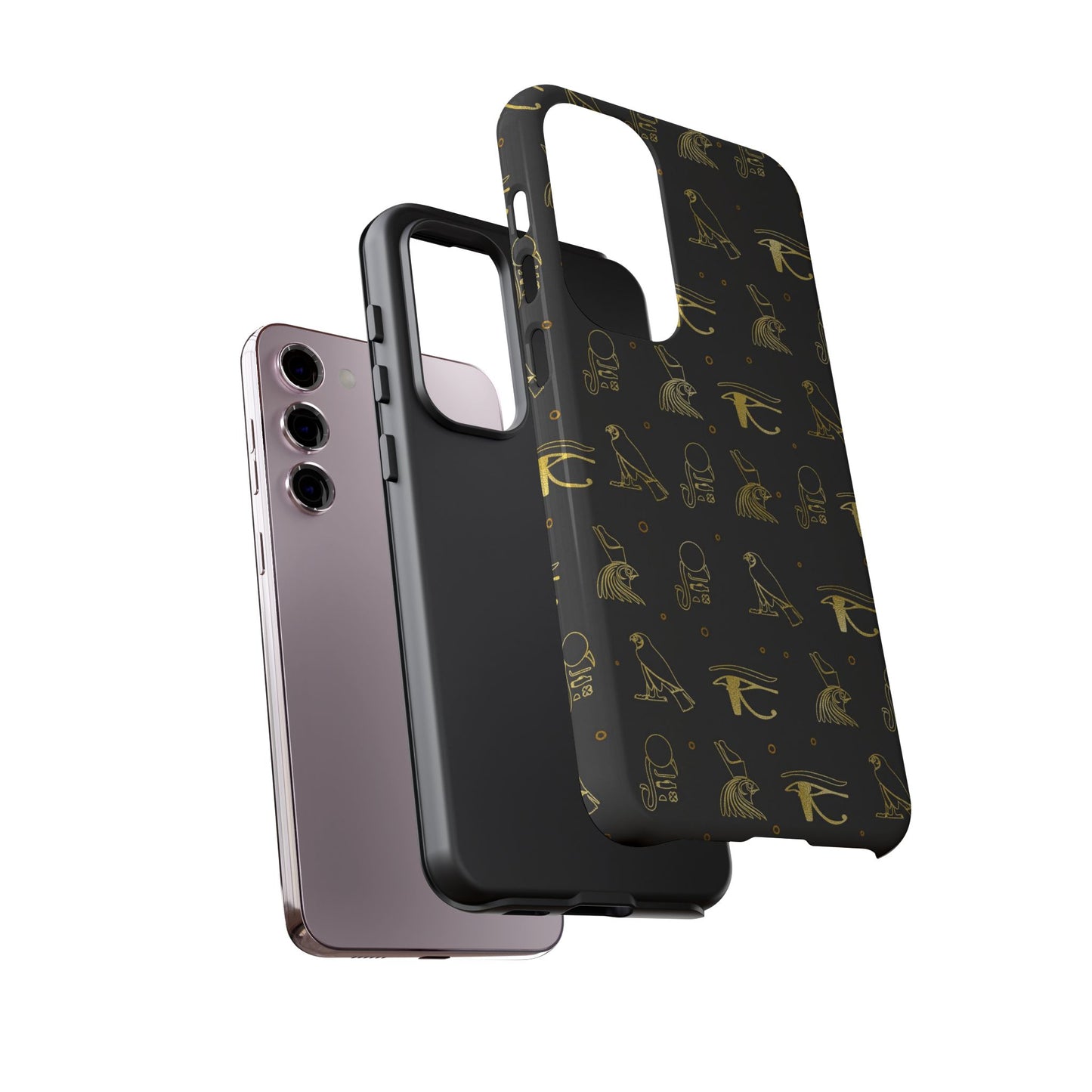 Black Gold Egyptian Samsung Tough Cases | African Samsung Case | Afrocentric Samsung Case | Egyptian Samsung Case