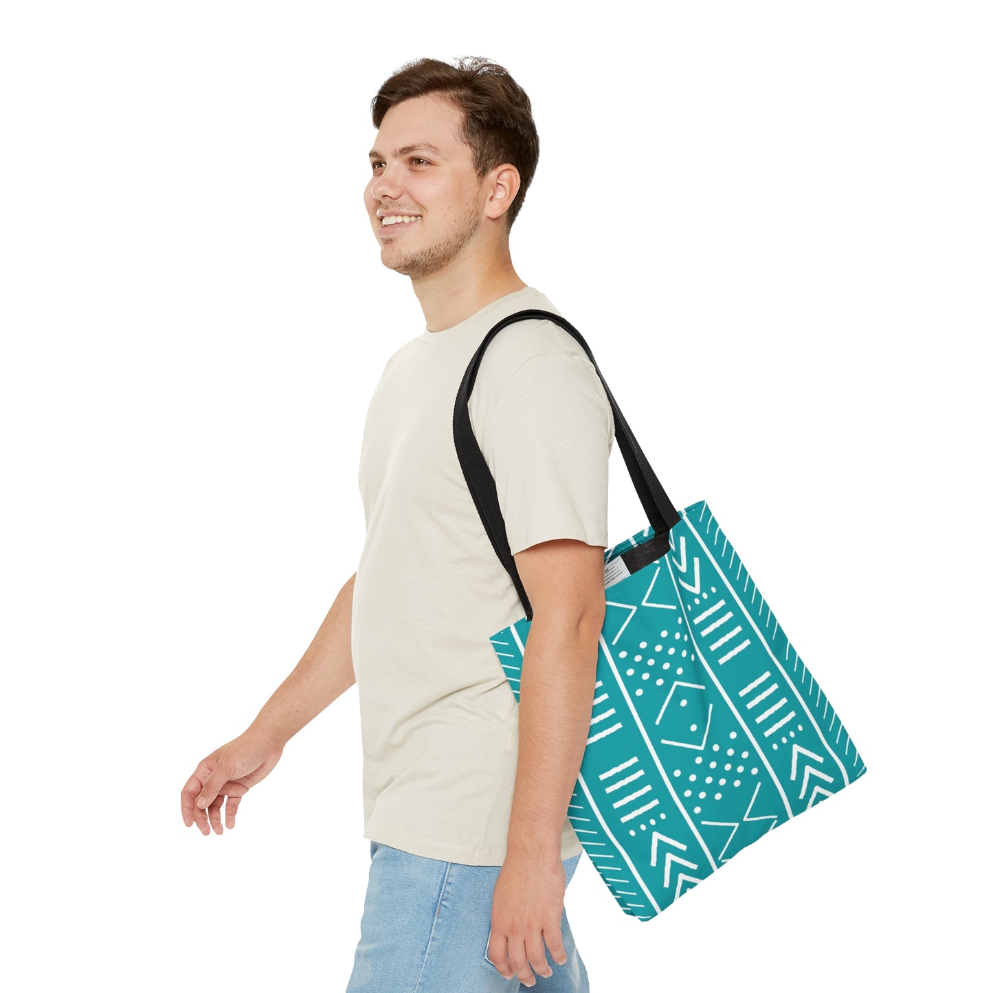 Teal Tote Bag