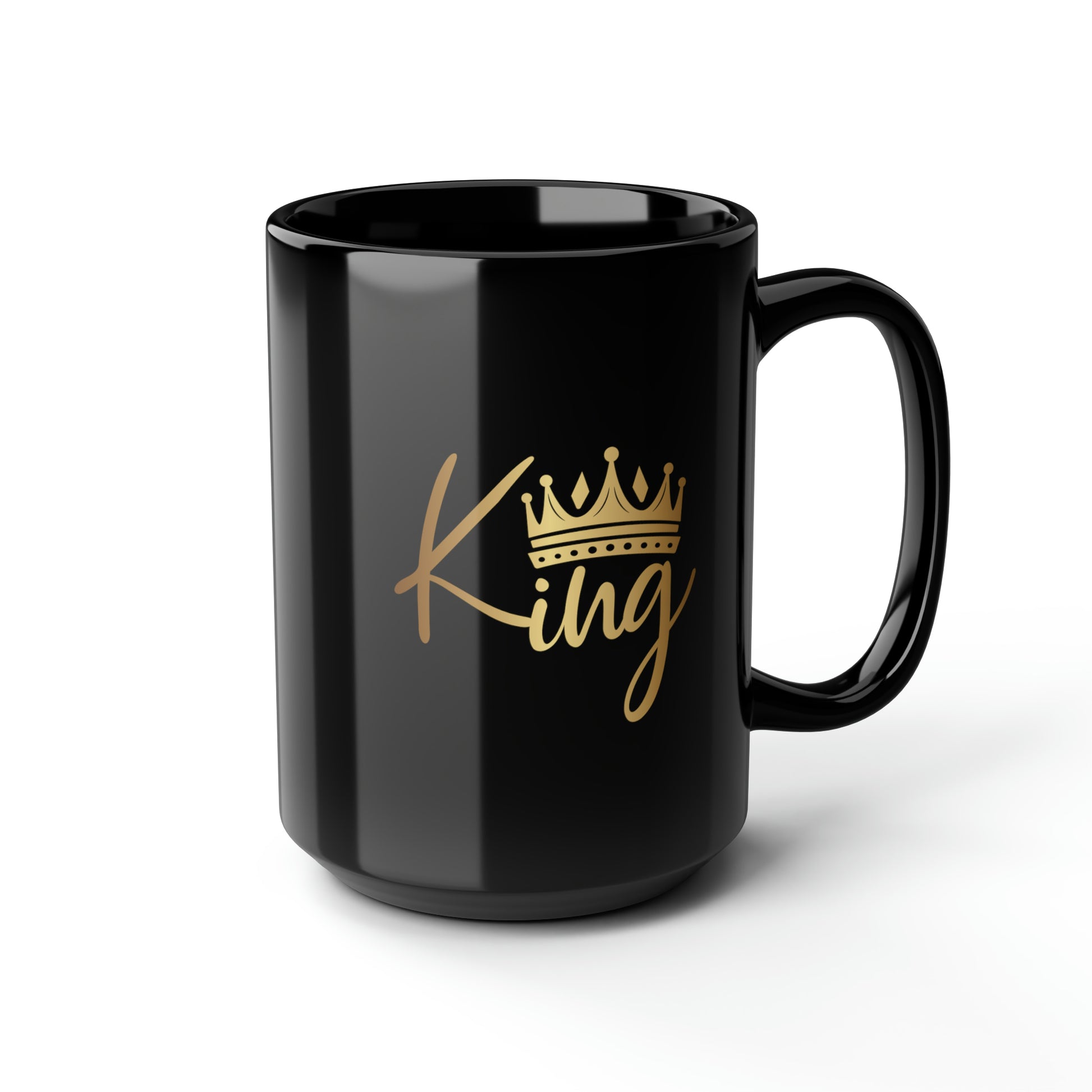 Black King Mug, 15oz