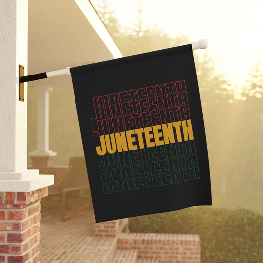Juneteenth Garden & House Banner | Juneteenth Flag | Juneteenth Yard Sign