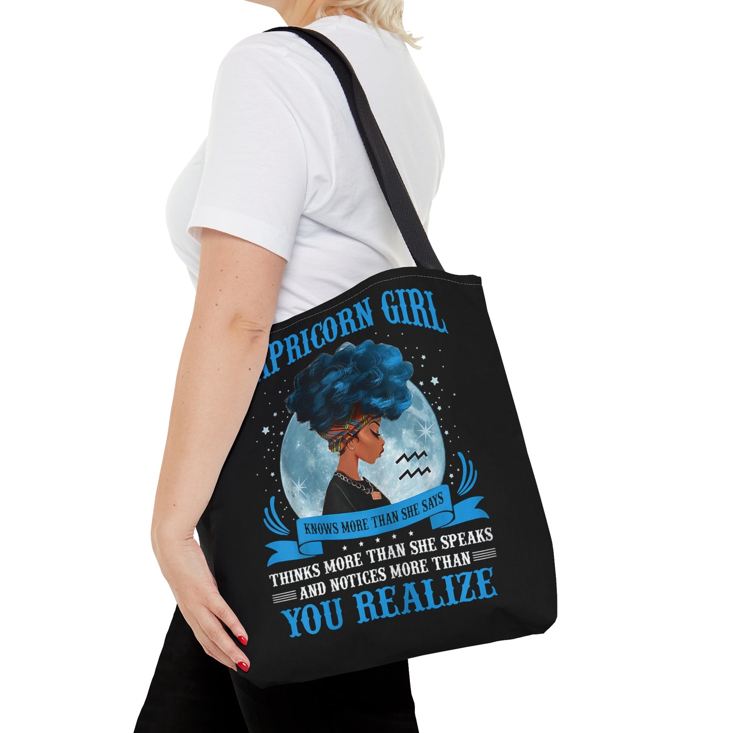 Capricorn Girl Tote Bag