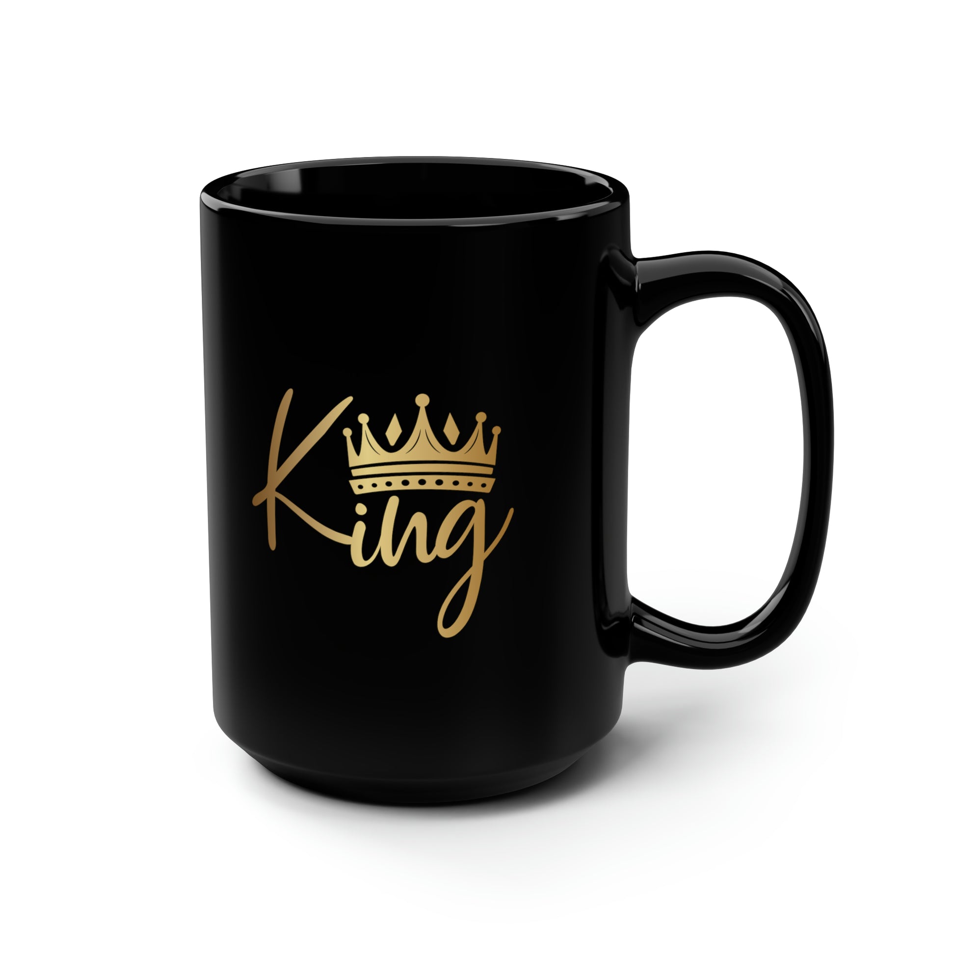 Black King Mug, 15oz