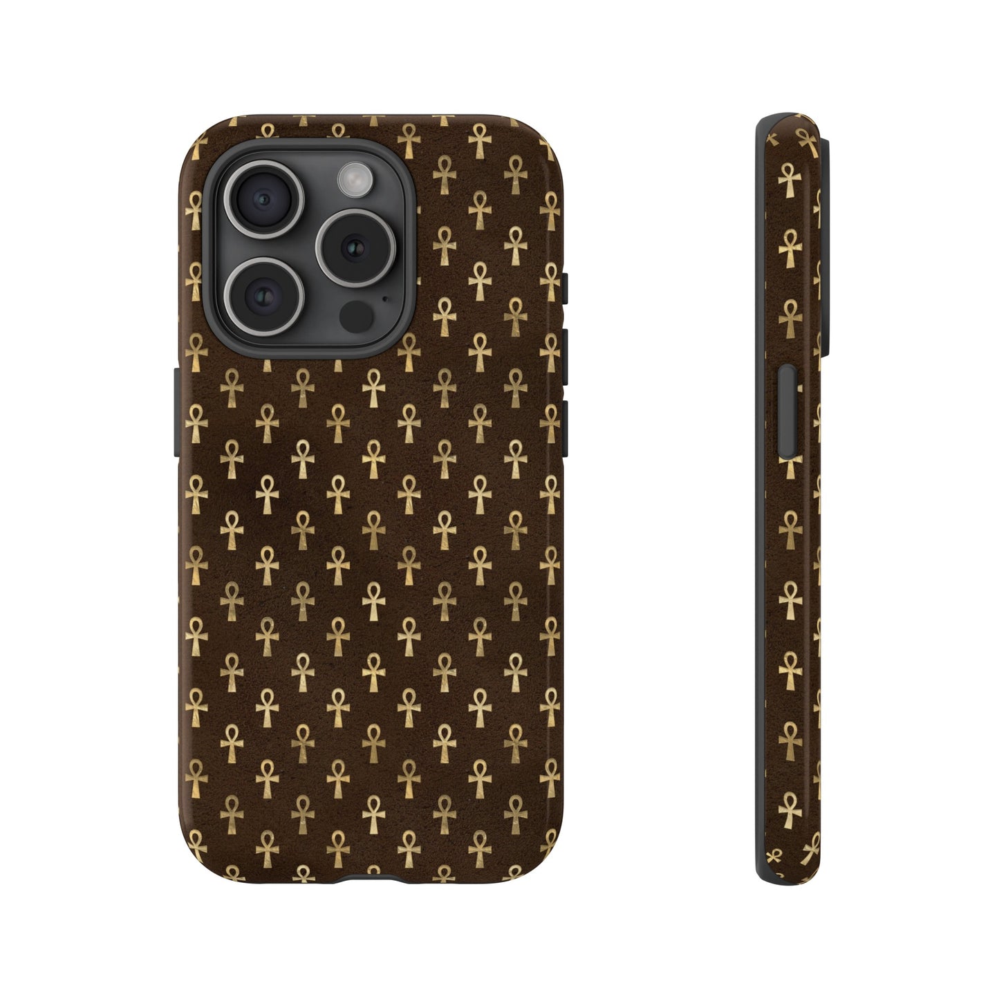 Brown Ankh iPhone Tough Cases | Egyptian iPhone Case | Ankh iPhone Case