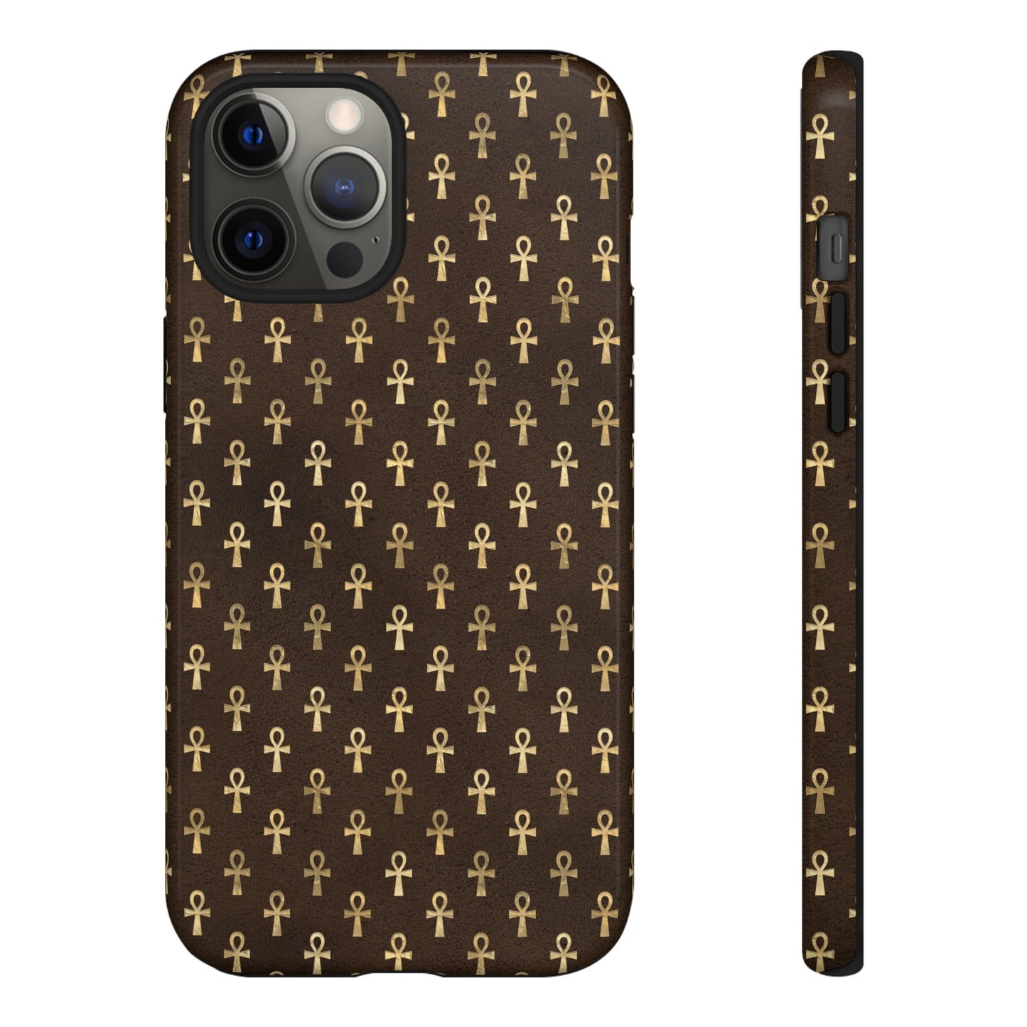 Brown Ankh iPhone Tough Cases | Egyptian iPhone Case | Ankh iPhone Case
